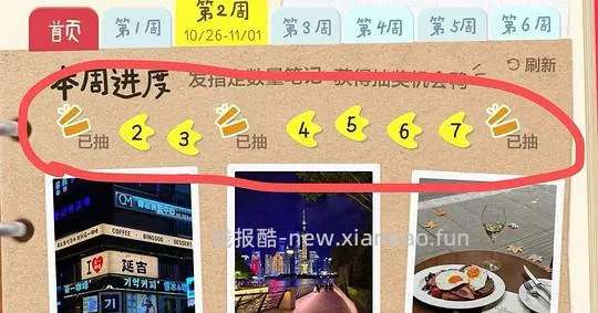 【羊毛】xhs发笔记抽奖必中 - 线报酷