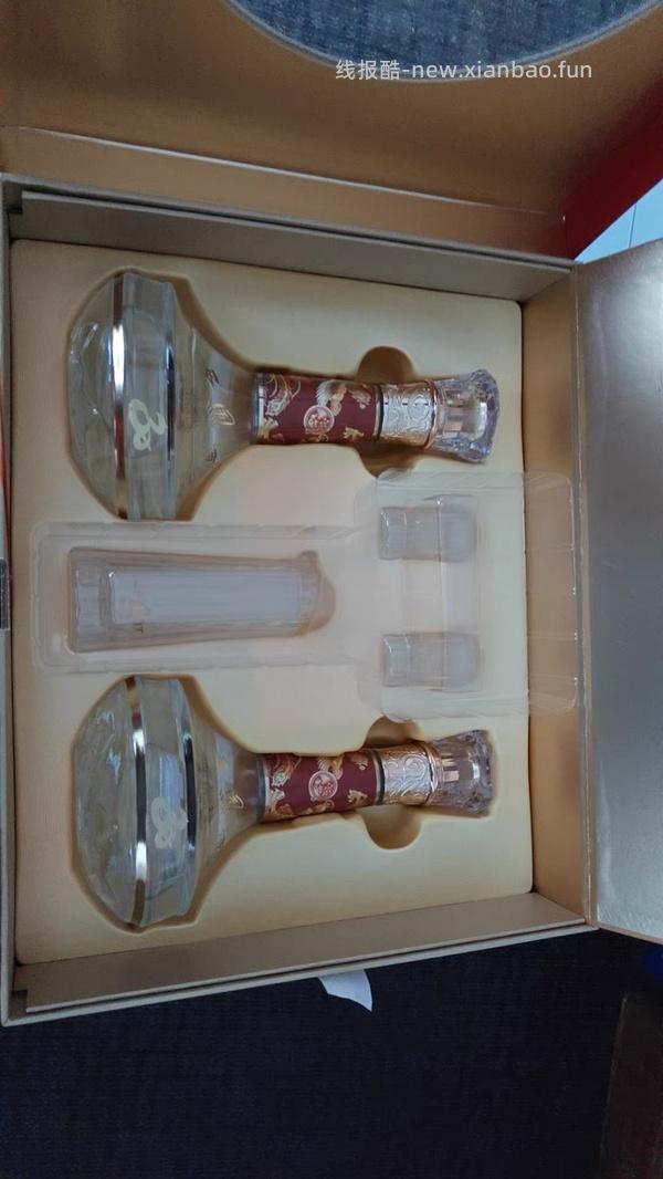 西凤酒华山论剑4瓶807，送20年半斤和酒具 - 线报酷