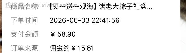 粽子礼盒🎁35.5到手2盒 - 线报酷