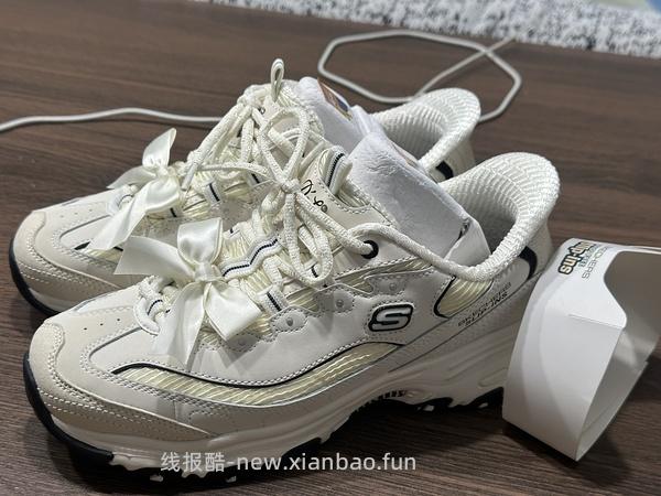 后排姐妹有新的买法 可以75左右入手！） 斯凯奇闪穿蝴蝶鞋90左右 - 线报酷