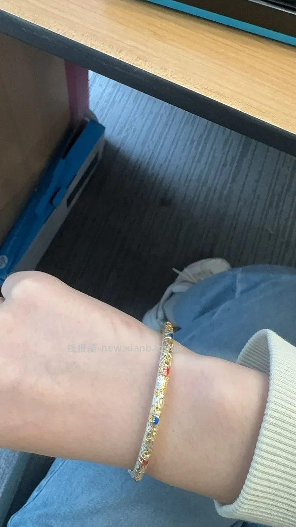 顺钦银楼锦上添花纯银手镯344r25g克价约14车回（楼里姐妹别的款最低8r左右1g） - 线报酷