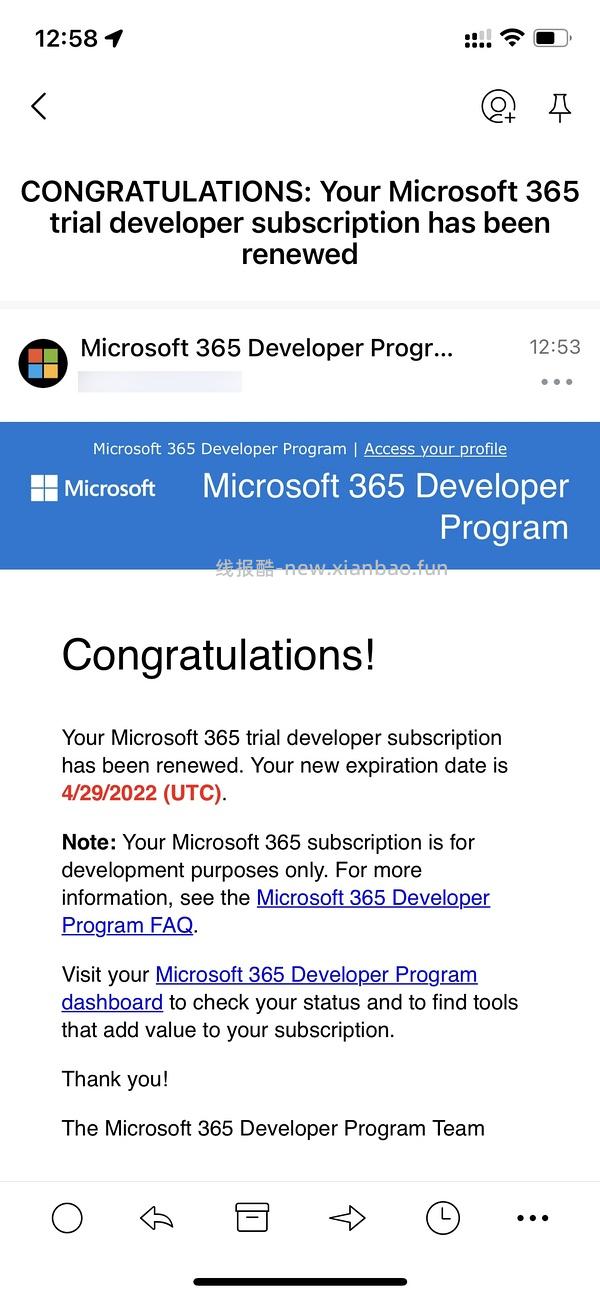 【教程】（最底部有更新）永久免费office365（e5订阅） - 线报酷
