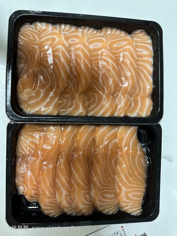 161.5拿下600g冰岛三文鱼400g鱼腩+200g中段 - 线报酷