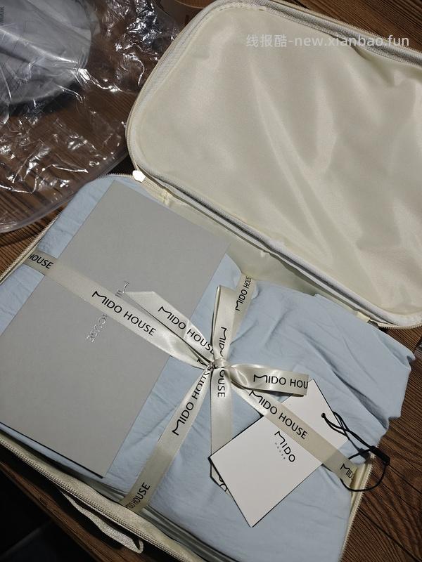 铭都水洗棉1.5m四件套60支126元 - 线报酷