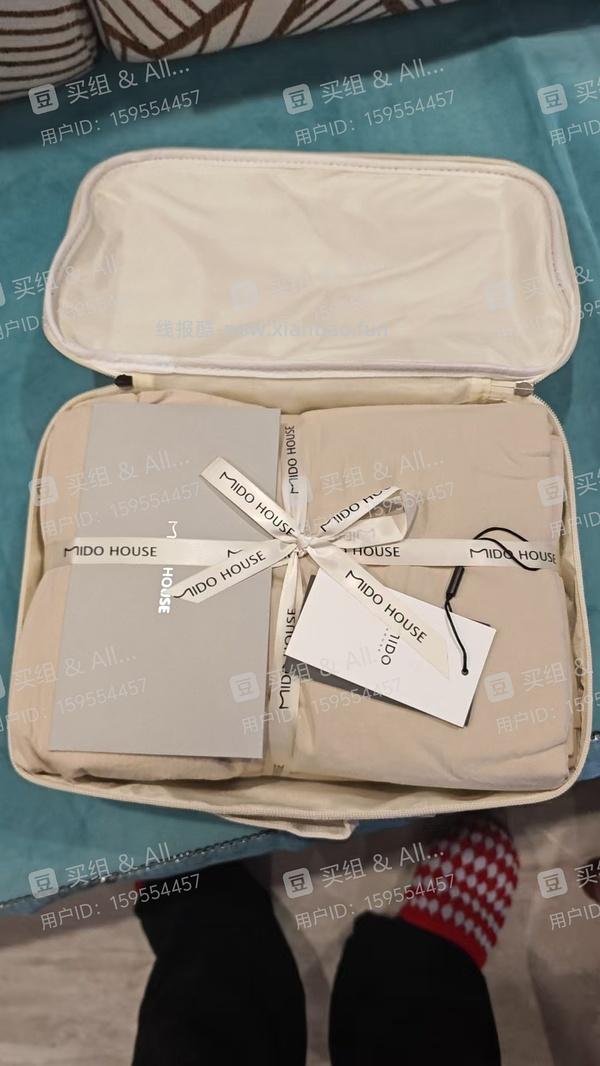 铭都水洗棉1.5m四件套60支126元 - 线报酷