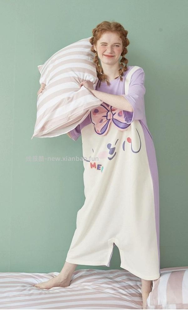 果壳旗下yso全棉短袖睡衣36r 只有L码 - 线报酷