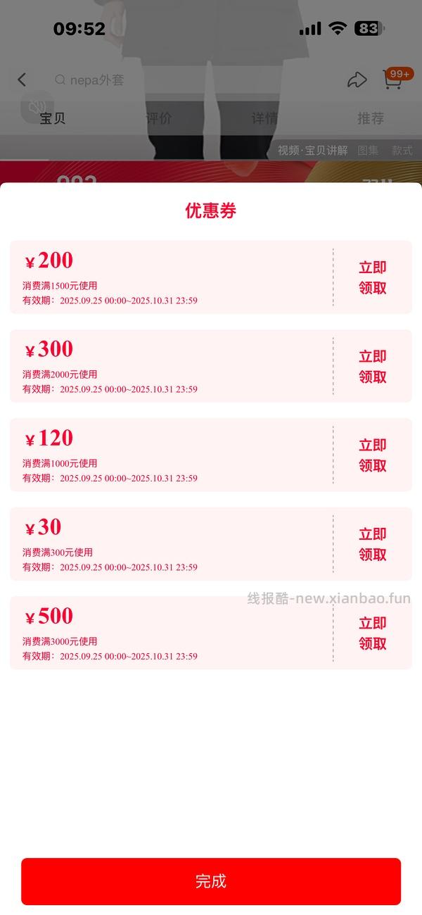 nepa工装羽绒服 - 线报酷