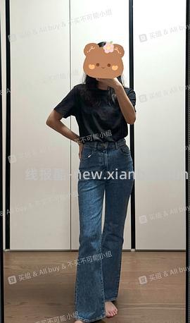 moussy微喇牛仔裤155r - 线报酷