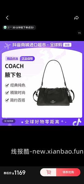 coach cv529 云朵包 1119 - 线报酷