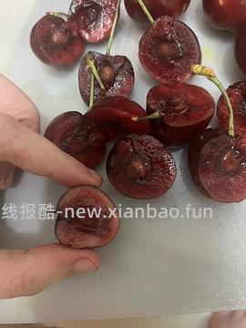 【交流】车厘子 是否变质 辨别方法图解 - 线报酷