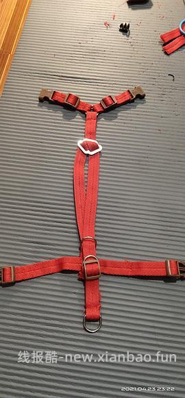 讨论/【教程】进阶版教程——如何将不到10块钱的牵引绳改造成100+的科学牵引绳 - 线报酷