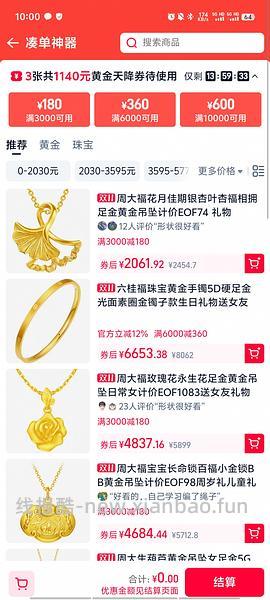 CRD黄金克价951，需黄金天降券 - 线报酷