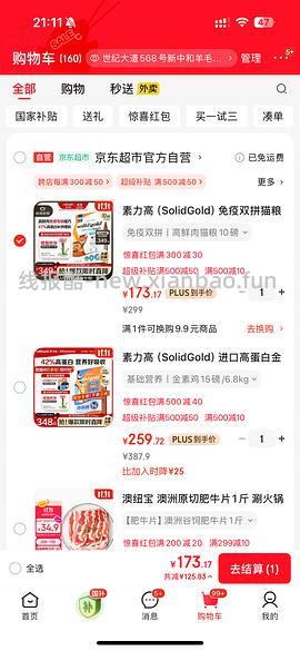 金装素力高187双拼207 - 线报酷