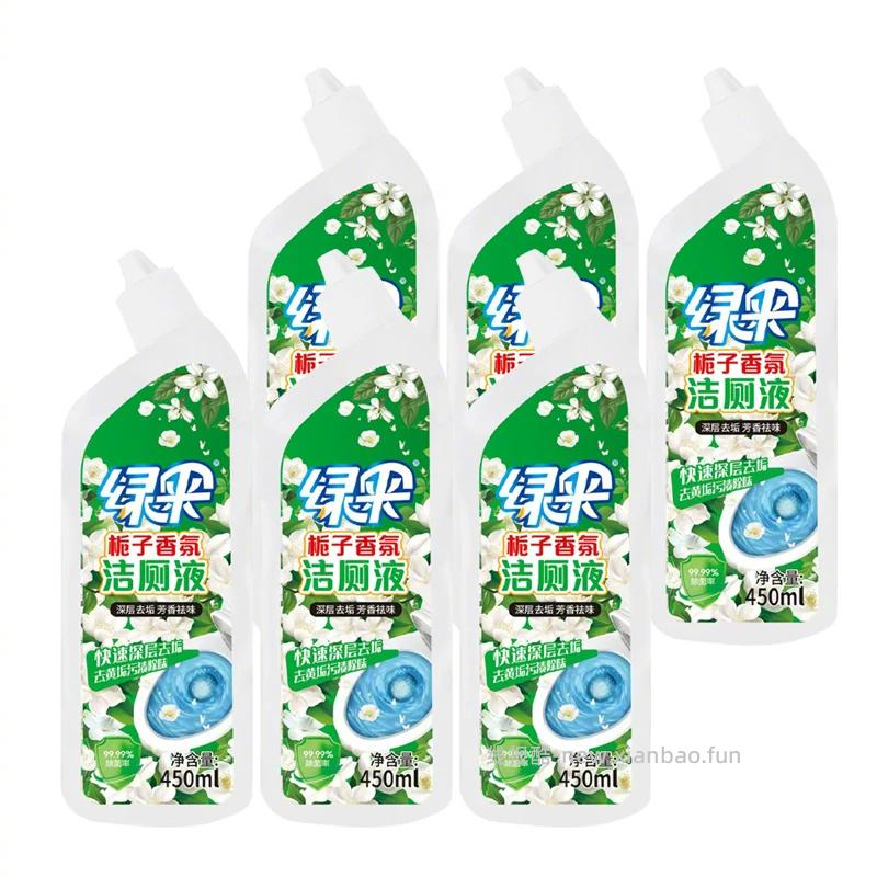 绿伞洁厕液500ml*4瓶 15元 - 线报酷