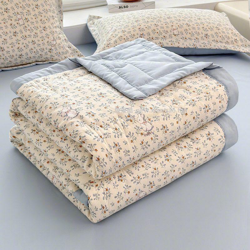 一默夏被150*200cm 9款花色图案可选 180*220cm尺寸的贵6块 A类水洗棉面料 - 线报酷