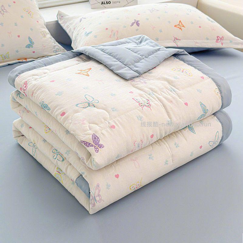 一默夏被150*200cm 9款花色图案可选 180*220cm尺寸的贵6块 A类水洗棉面料 - 线报酷