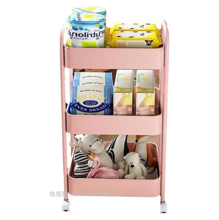 简友探三层小推车 29.9元 - 线报酷