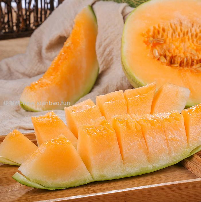 脆甜哈密瓜净重4-5斤 单果2.3斤起 到手1-2粒装 19.9元 - 线报酷