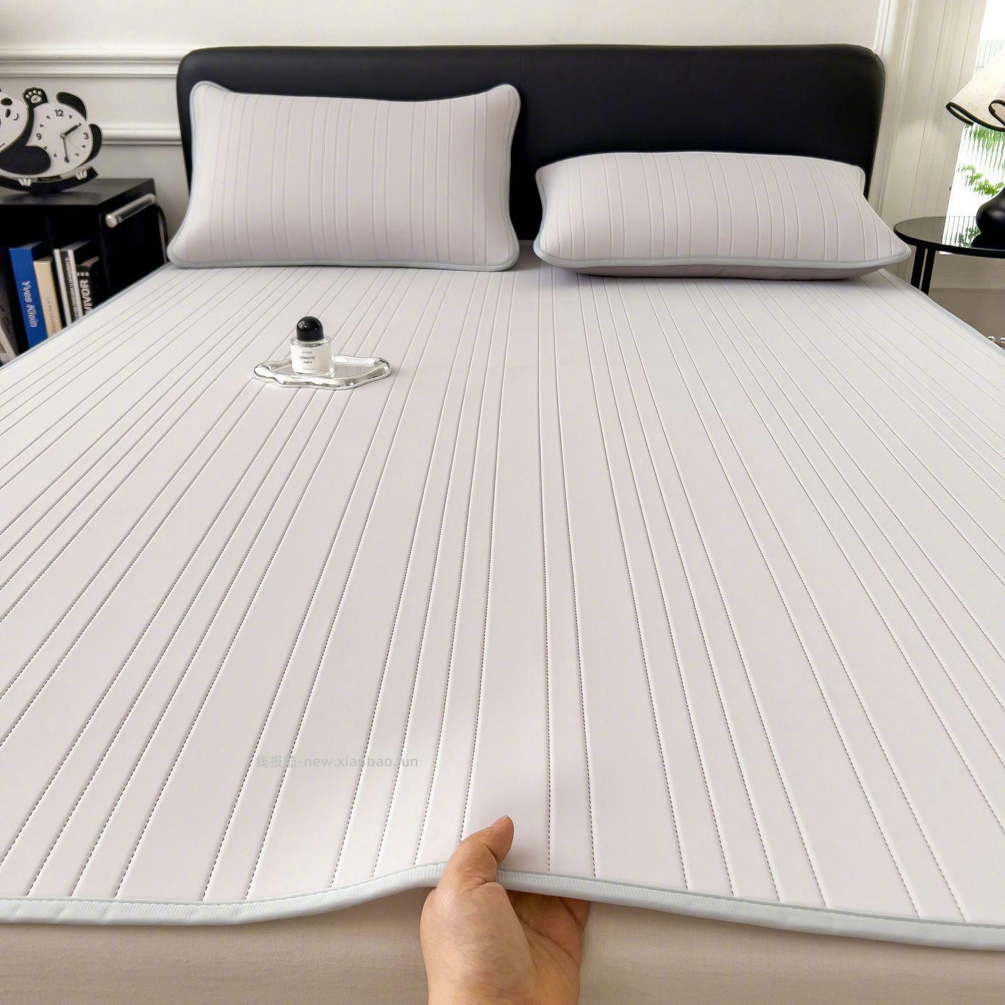 朵亚之星冰丝软凉席90*200cm+枕头1只 91元 - 线报酷