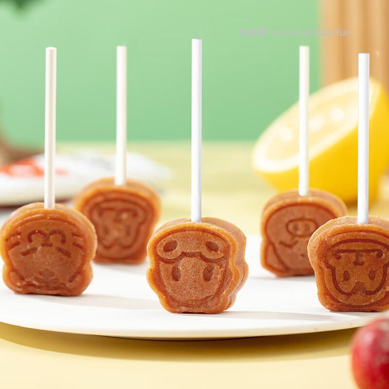 沂蒙公社无添加剂山楂棒棒糖约30支共240g蓝莓味+原味组合装 11.8元 - 线报酷