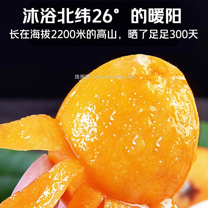 京觅四川攀枝花米易枇杷净重2斤装 19.9元 - 线报酷