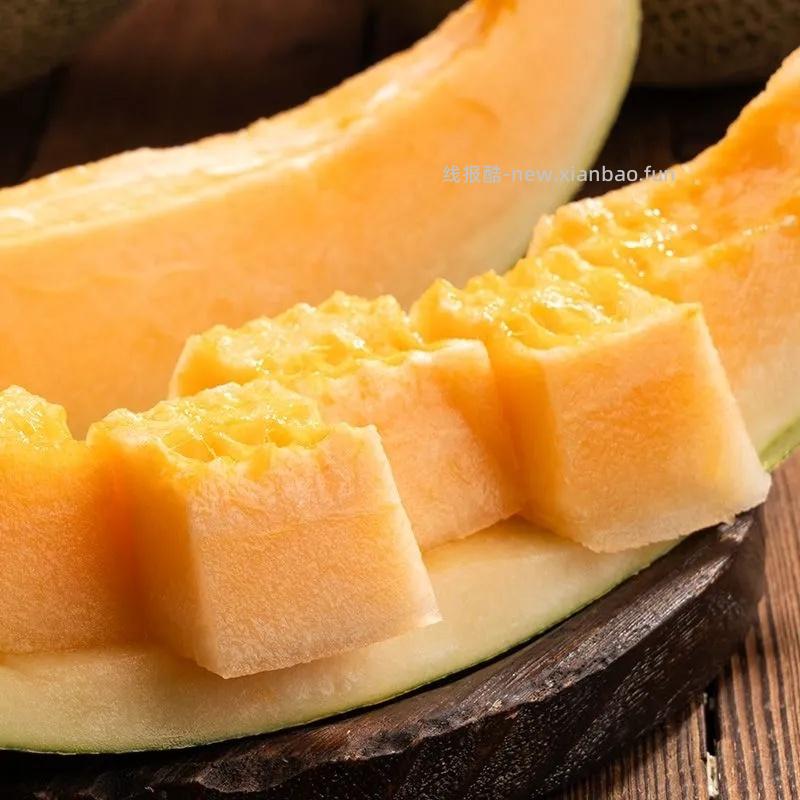 佳农海南西州蜜瓜两颗装 25.56元 - 线报酷