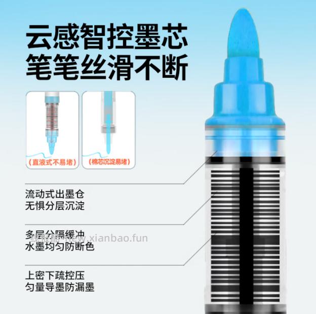 掌握.48色直液式丙烯马克笔 29.9元 - 线报酷