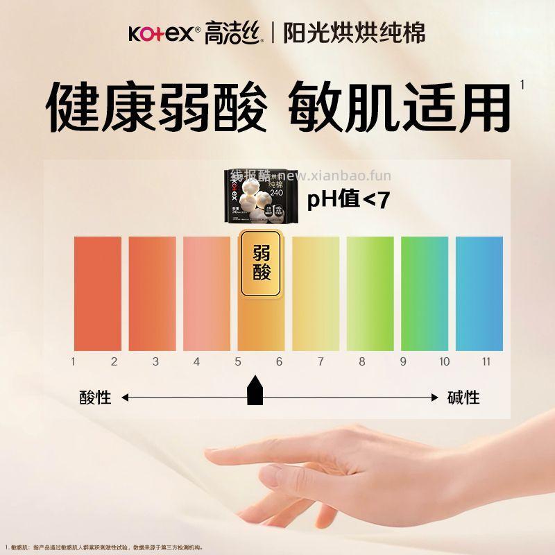 高洁丝卫生巾组合5包共52片 17.90元 - 线报酷