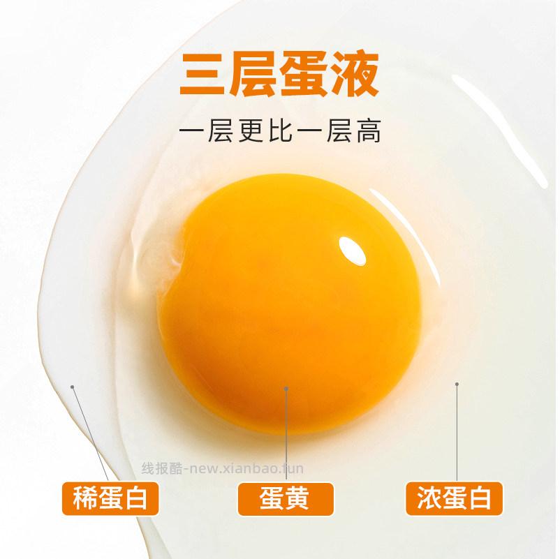 德青源无抗富硒叶黄素鲜鸡蛋30枚 17.99元 - 线报酷