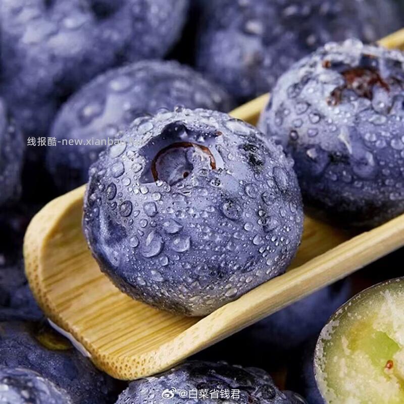 59.9 云南花香蓝莓 净重1.8-2斤/桶 果径是18mm+ 包邮活动的 - 线报酷