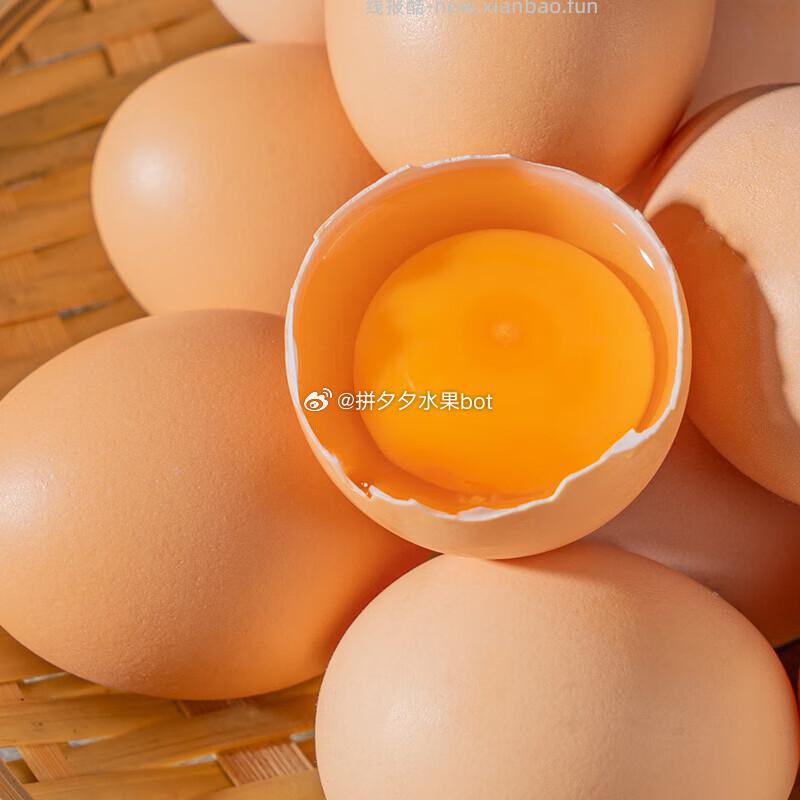 黑凤鸡可生食鸡蛋10枚 5.8元 - 线报酷