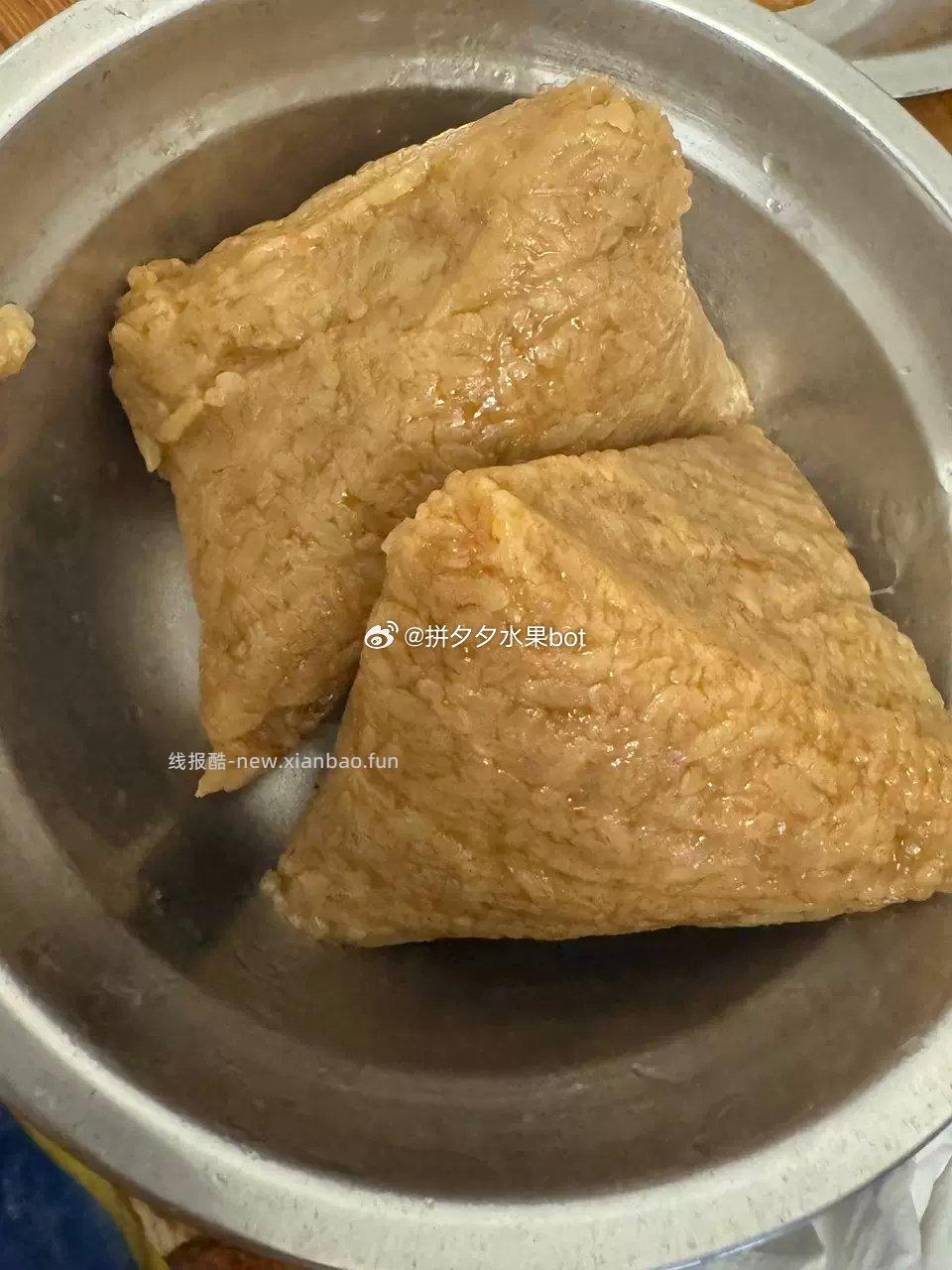 嘉兴红船鲜肉粽子480g共3只 12.9元 - 线报酷