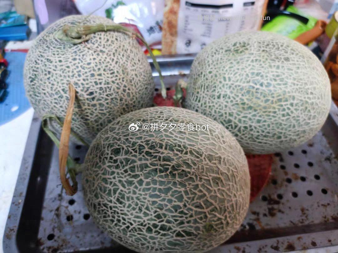 网纹蜜瓜4.5斤净重 14.64元 - 线报酷