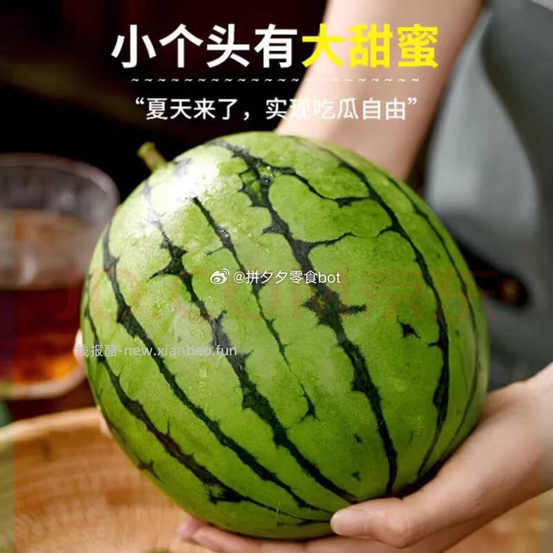 2k手剥皮小西瓜净重1.5-2斤 5.9元 - 线报酷