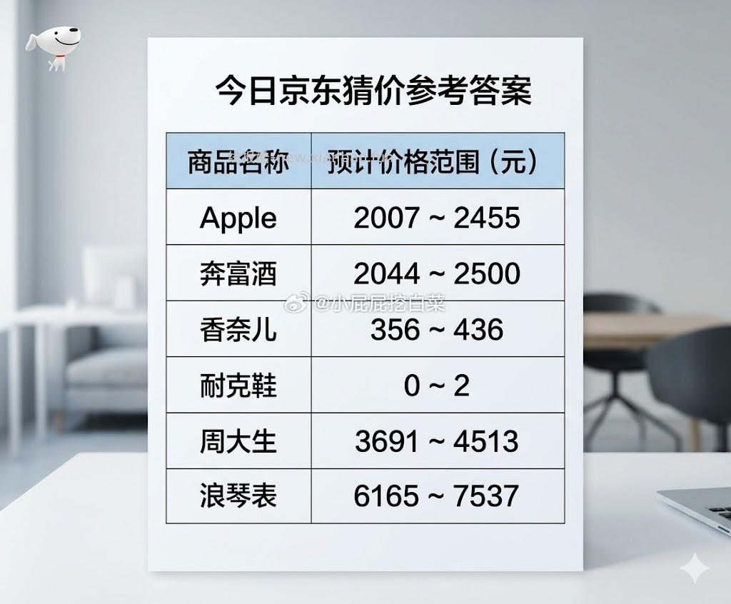 竞猜成交价 猜中得京豆 连续猜3天/5天/7天加送京豆 今天答案参考图片 - 线报酷