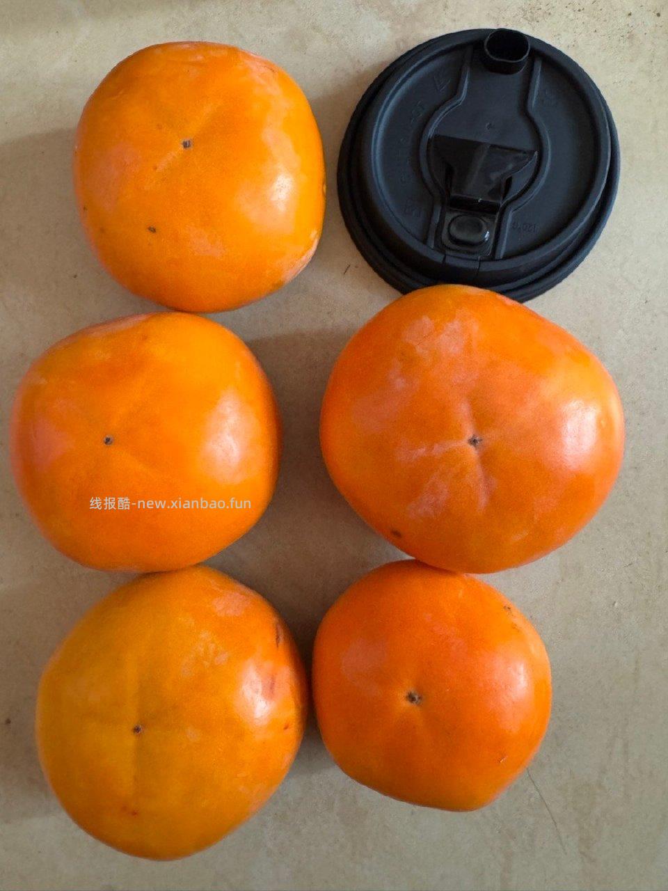 JD五折推荐脆柿品质出乎意料很大个脆甜 - 线报酷