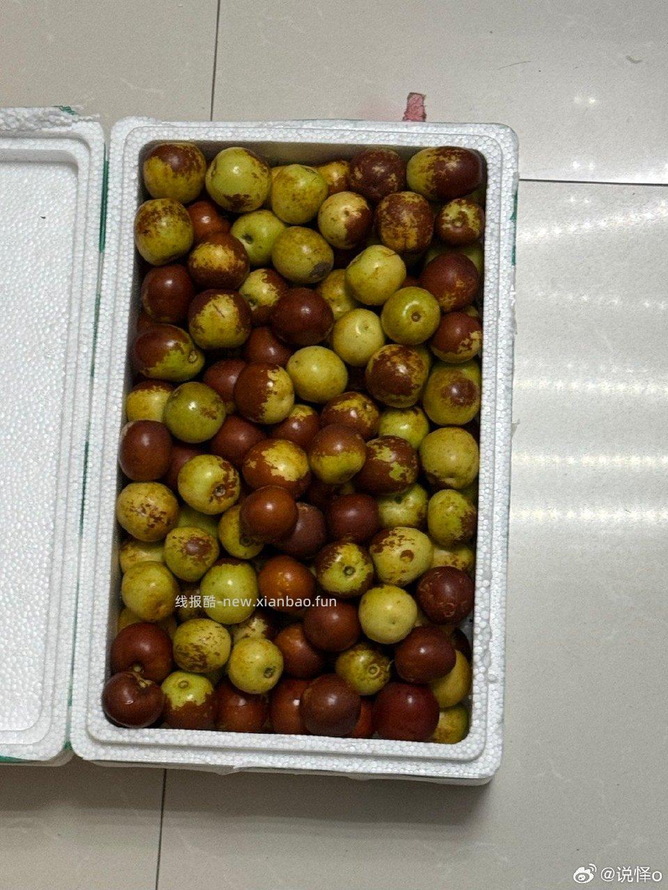 跟着姐妹买的京喜的冬枣拿到手很满意火速再下一单 - 线报酷