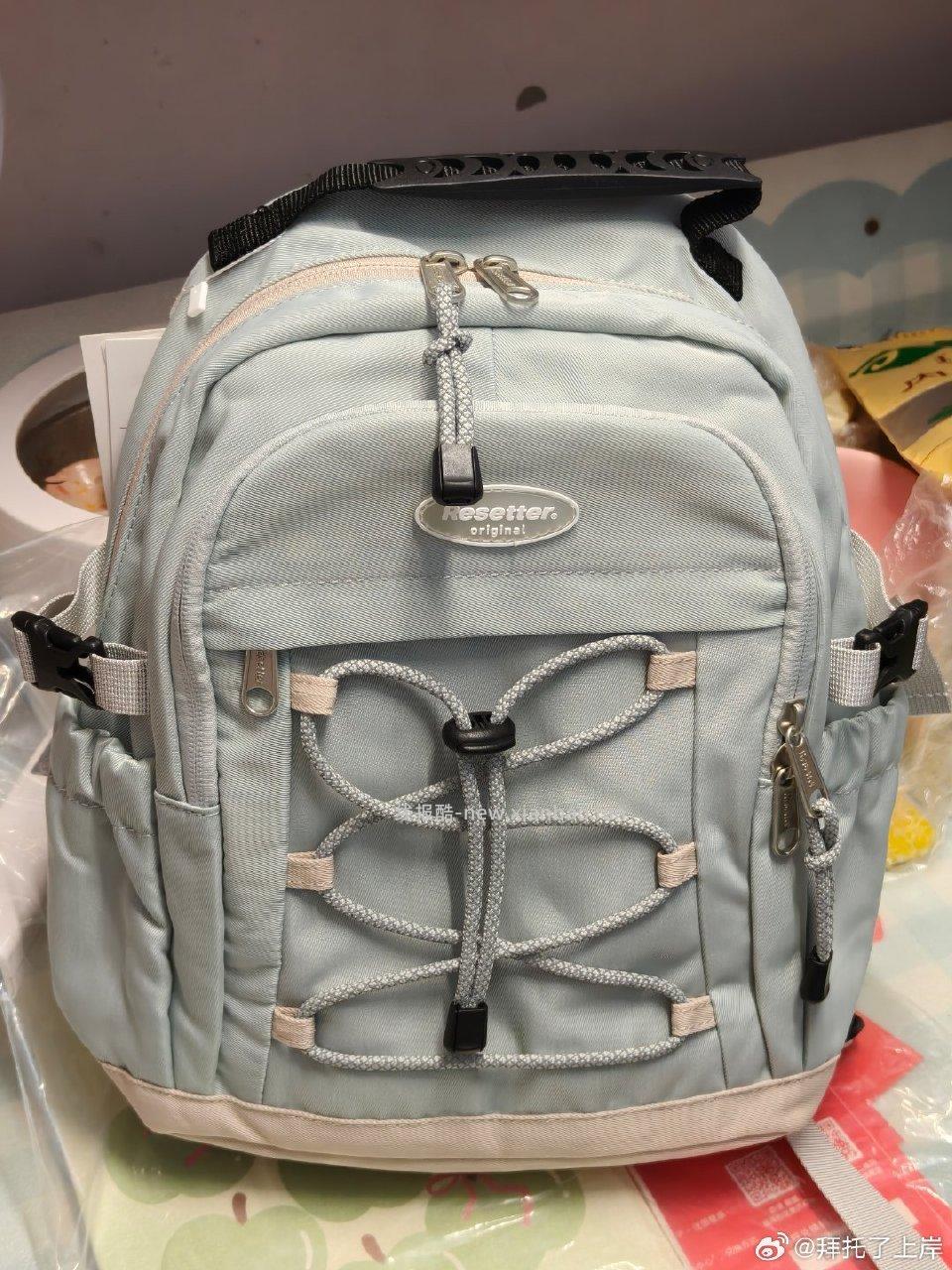 顺手买双肩包实物颜色比照片好看 - 线报酷