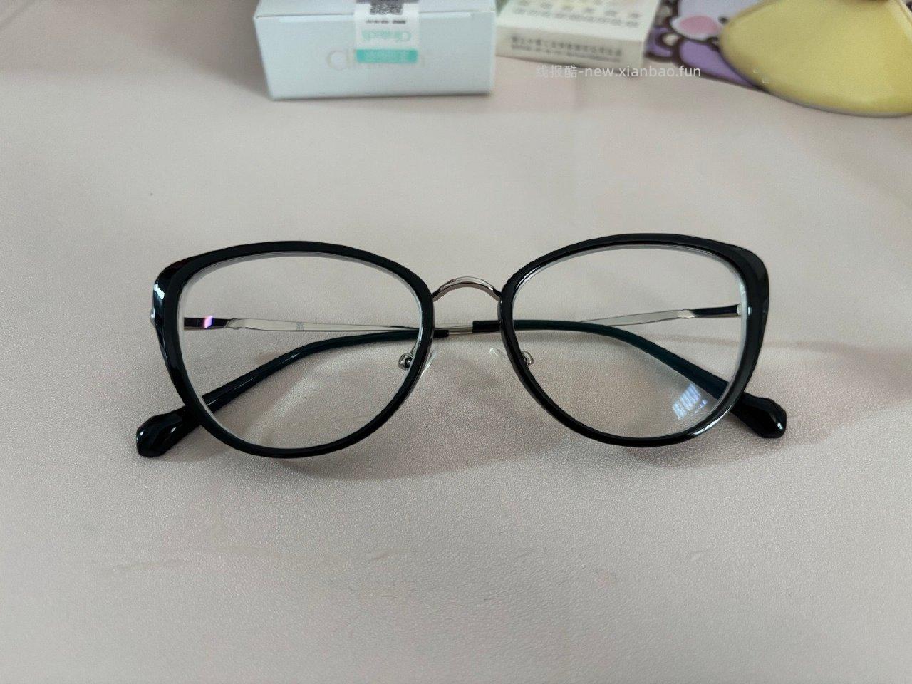 眼镜反馈贴p1实付16小猫眼款式1.60超轻。p2实付164去年双十一买的 - 线报酷