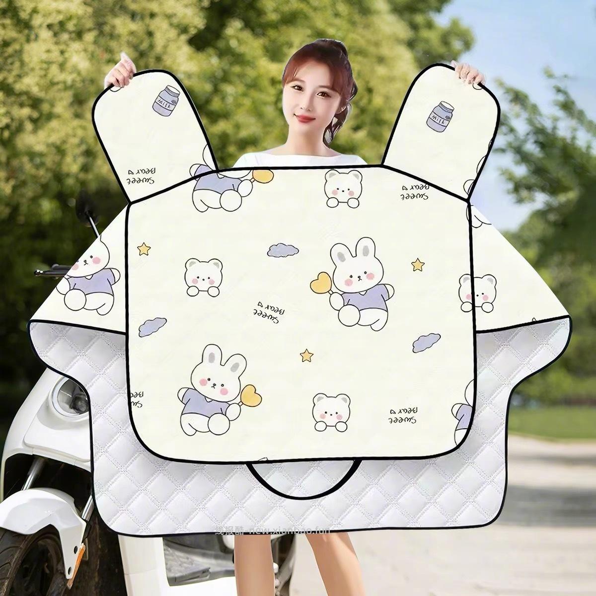 逐舟电动车夏季薄款挡风被 10元 - 线报酷