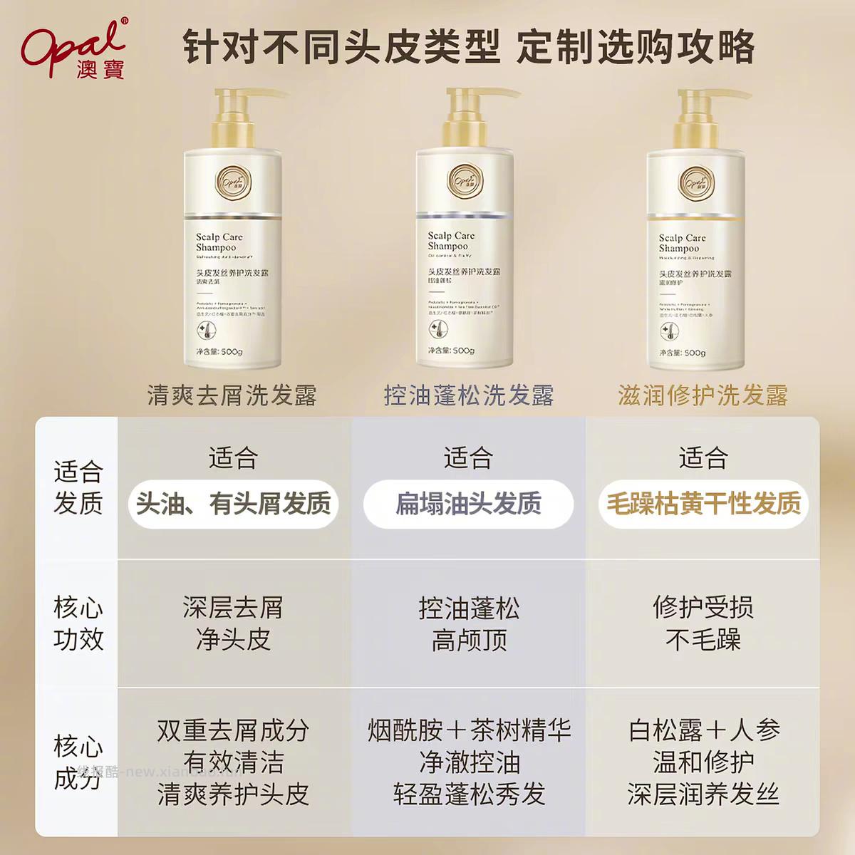 澳宝洗发水/精华乳合集500g 16元 - 线报酷