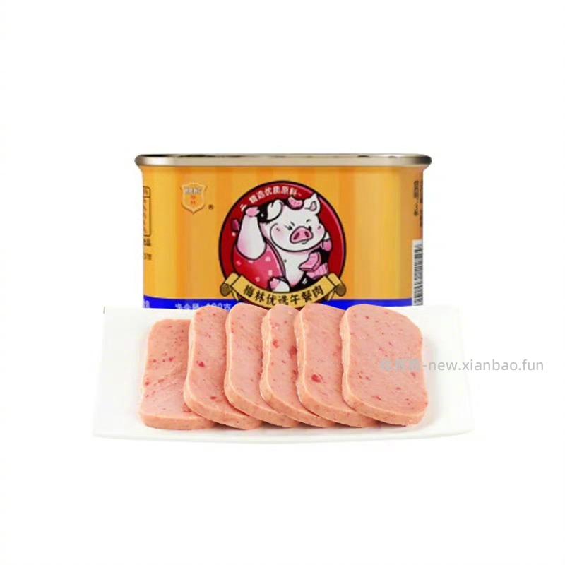 中粮梅林优选午餐肉罐头198g*3罐 25元 - 线报酷