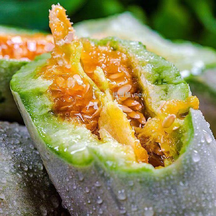 16.9 山东头茬羊角蜜甜瓜净重3斤 单根300g起 包邮的 - 线报酷