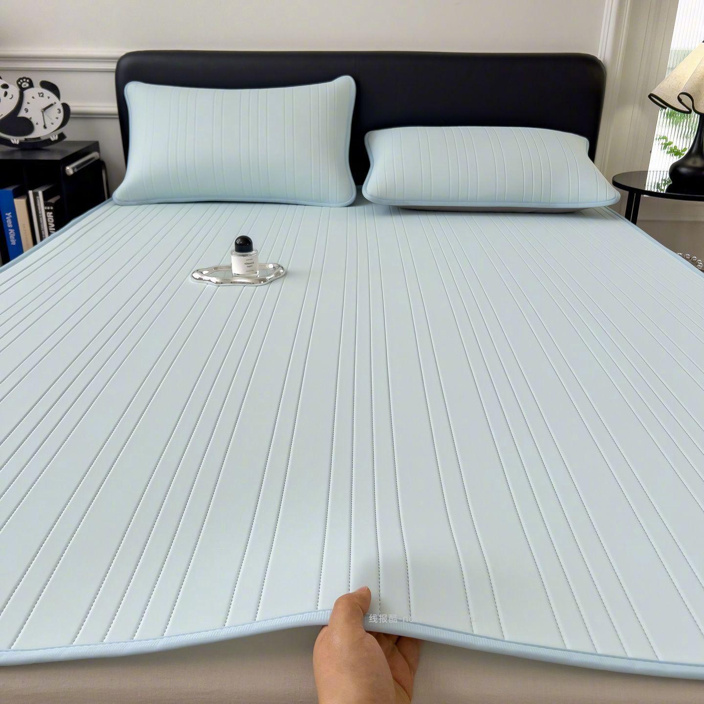 朵亚之星冰丝软凉席90*200cm+枕头1只 91元 - 线报酷