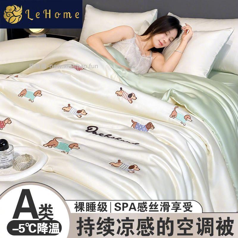 LEHOME冰丝夏凉被150*200cm 58.8元 - 线报酷
