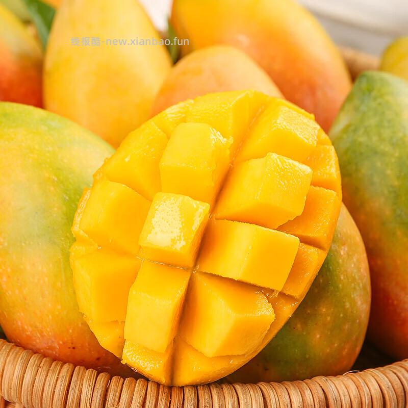 海南贵妃芒净重4.5斤 9.9元 - 线报酷