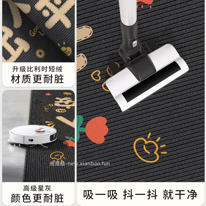 布迪思入户门垫40*60cm*2张 6.9元 - 线报酷