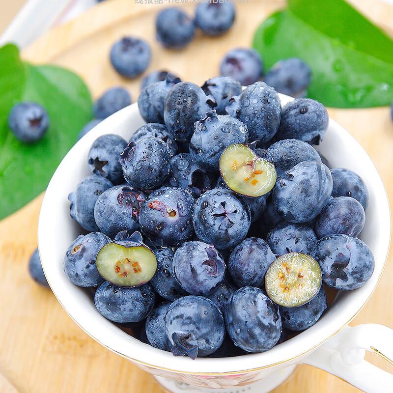 佳沃巨无霸22mm+云南蓝莓125g*6盒装 69.9元 - 线报酷