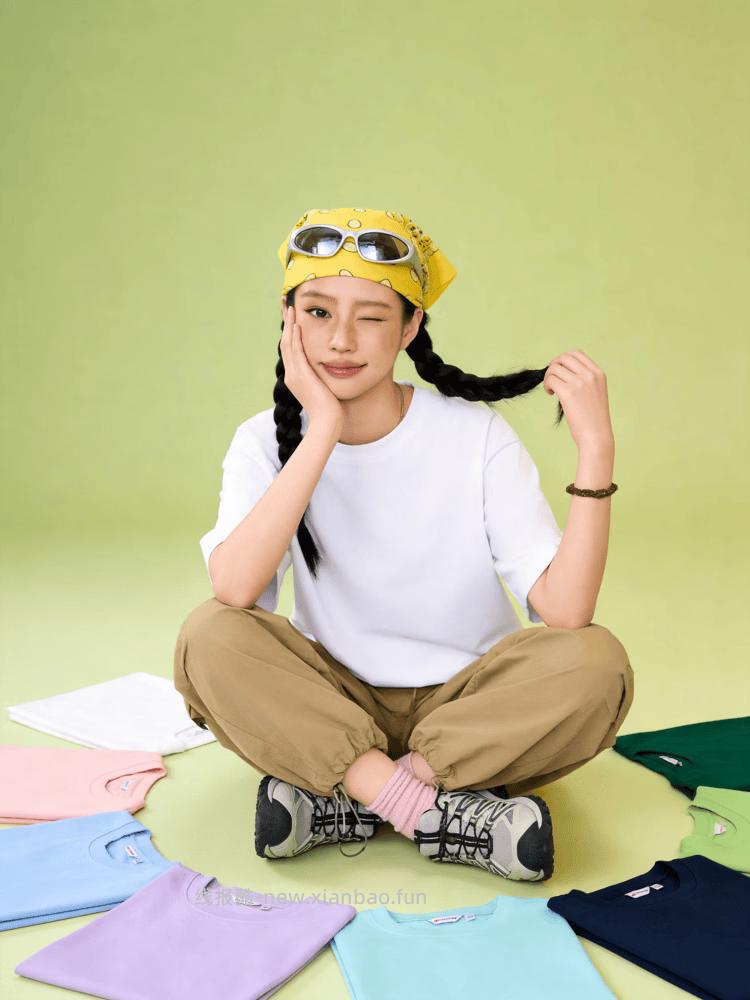 京东服饰100%棉短袖T恤 买2件39.80元 - 线报酷