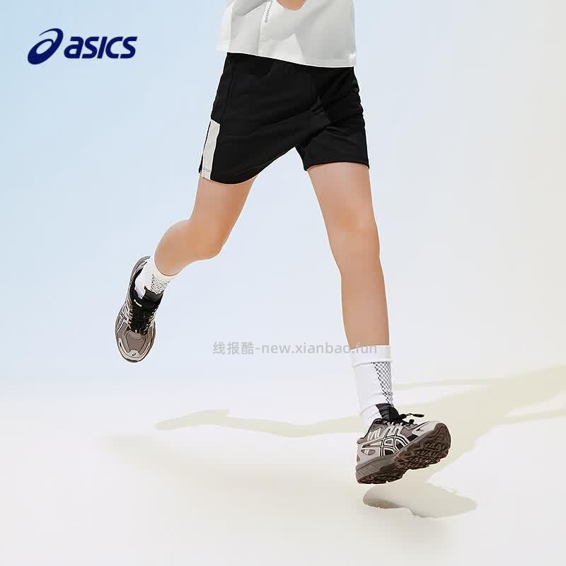 亚瑟士男女童速干POLO运动短袖短裤套装4色可选120-175cm码数 98元 - 线报酷